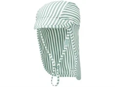 Liewood Cecilia badehat bæk og bølge peppermint/crisp white stribet UV40+